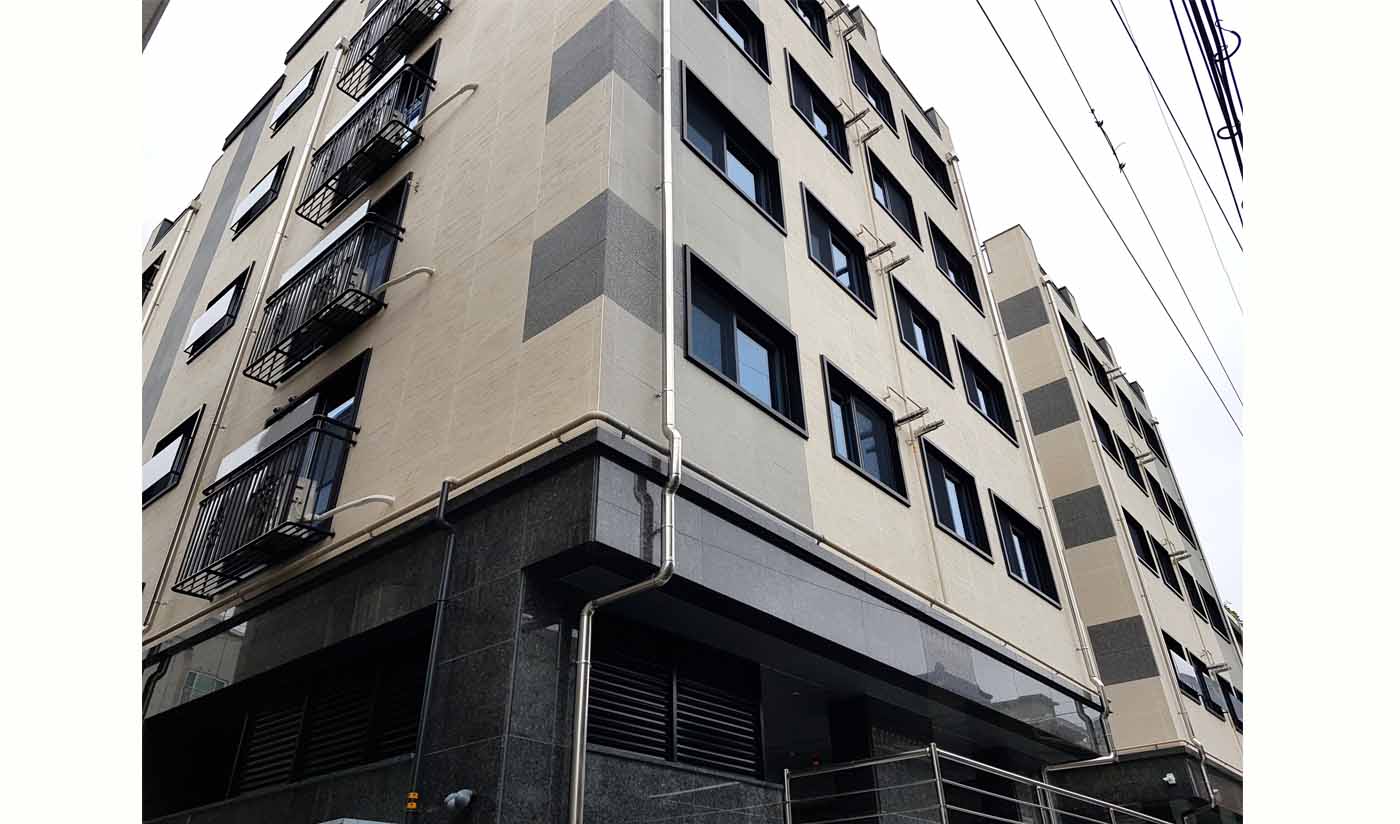 韓國首爾大興洞公寓改造（洞石、花崗巖）